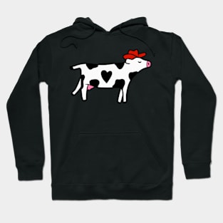 Cowboy Cow Hoodie